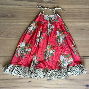 Cheeky Plum - Stella Dress - Pink Floral - Size 7